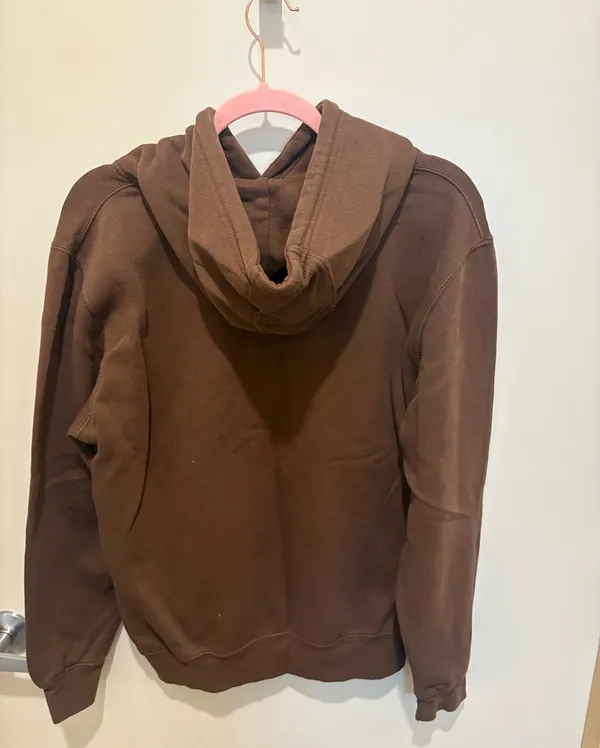 Brown hoodie with puppy - Image 4