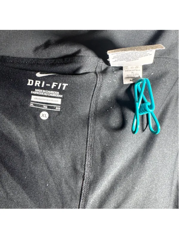 Nike Dri-FIT Athletic Skort Black White Size XL - Image 6