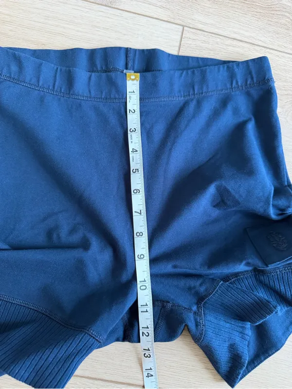 Free People FP Movement Navy Blue Victory Bike Shorts 5” Inseam Size Large - Image 10
