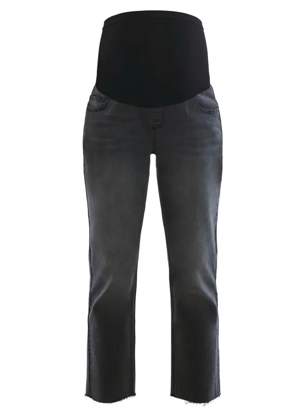 Motherhood Maternity Slim Straight Jeans Black Large NWT STITCH FIX - Image 5