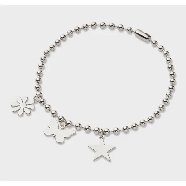 dELiA*s x Target Butterfly Star Flower Charm Choker Necklace NWT Y2K - Image 3