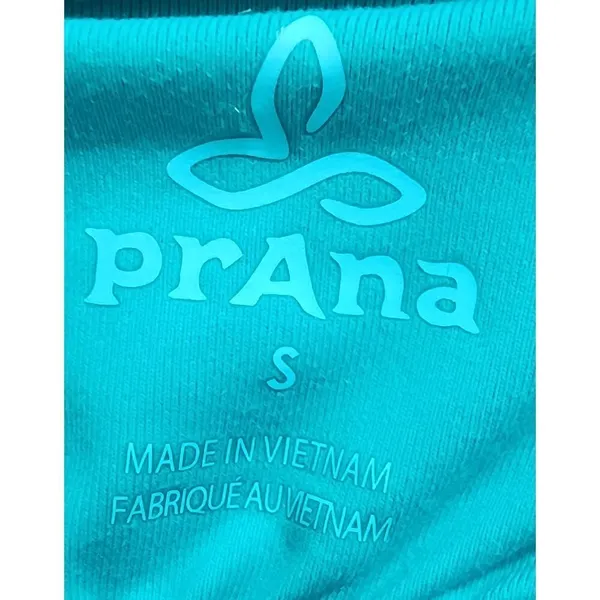 Prana Boho‎ Halter Dress Chevron Paisley Print Blue Straps Summer Beach S - Image 3