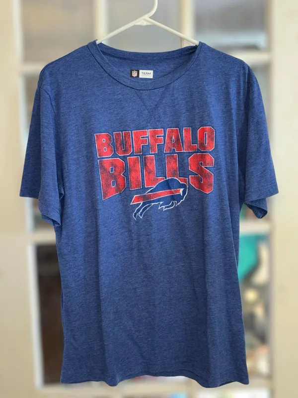 Buffalo Bills NFL Team Apparel Men's Large Short Sleeve T-Shirt Sporty Fanware - Image 3