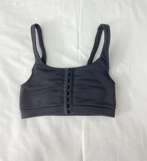 Black Sport Bra - Image 2