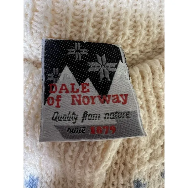 Dale of Norway Vintage Wool Nordic Faire Isle Button Down Cardigan Size Medium‎ - Image 8