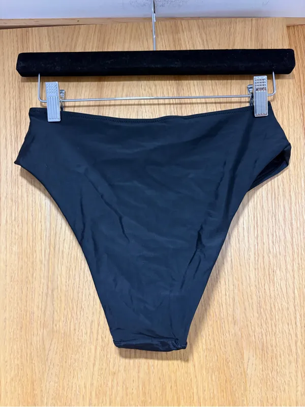 Aerie Black Bikini Bottoms - Size Small - Image 2