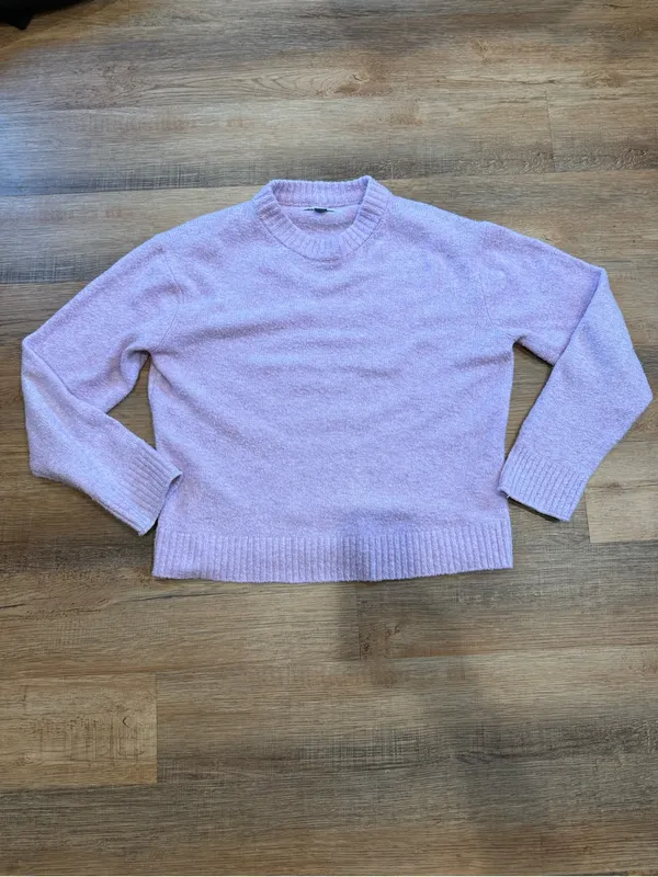 American Eagle Outfitters Lavender Crewneck Sweater - Image 7