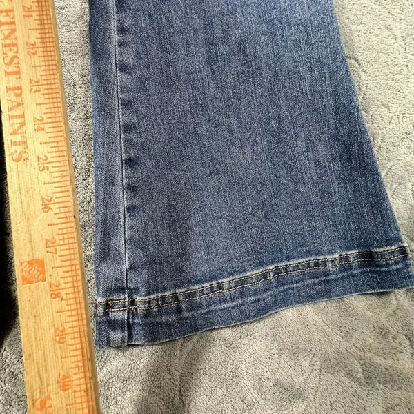 Judy Blue High Waist Petite Tummy Control Flare Jeans 11/30 Retro Hippie New - Image 8