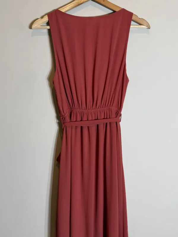 Baltic Born Hera Chiffon Maxi Dress Women XS Berry Formal Bridesmaid Wedding NWT - Image 13