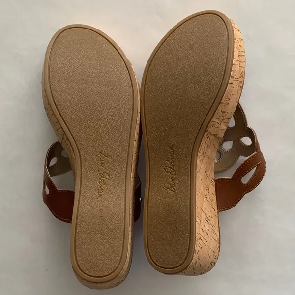 Sam Edelman Tan Cutout Sandals - Image 8
