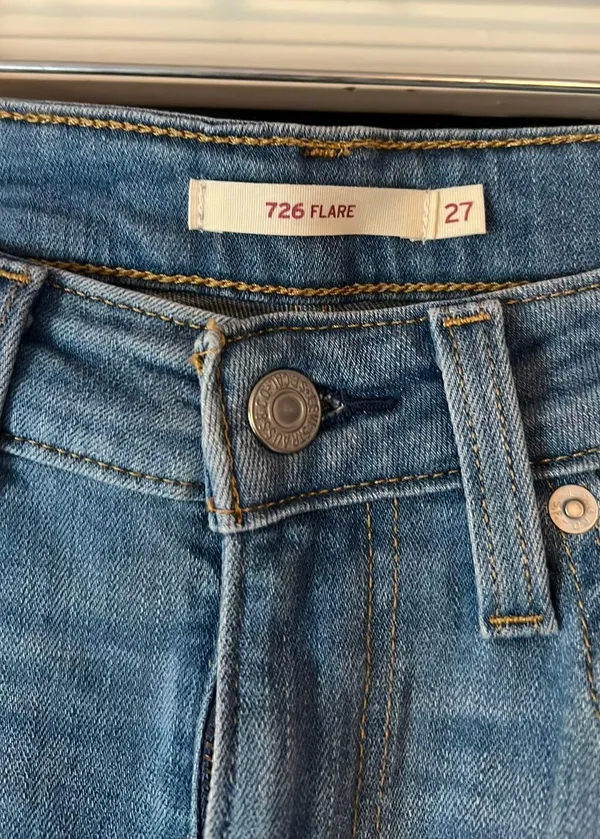 Levi's 726 Distressed Flare - Image 3