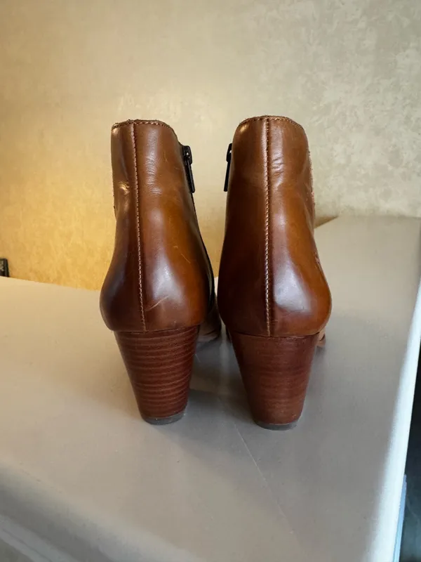 Women's Frye Jennifer Tan Booties - Image 6