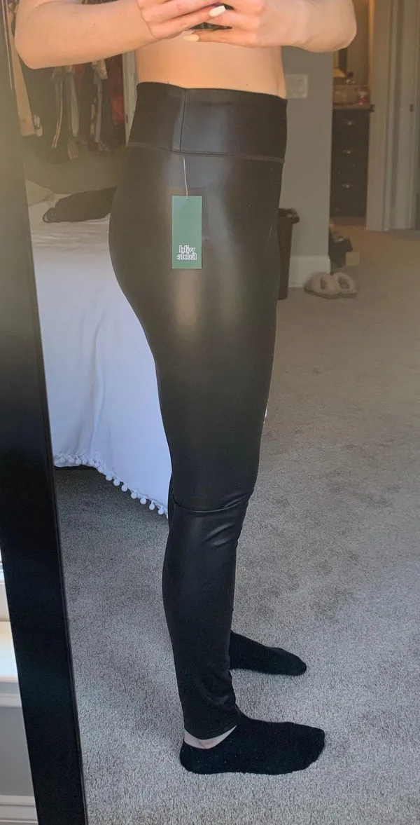 Target leather leggings - Image 4