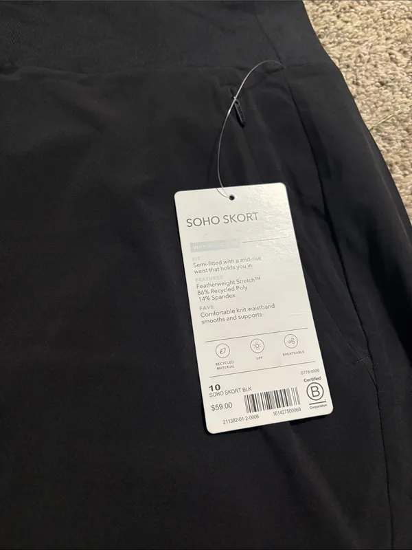 Athleta SoHo Skort size 10 NWT - Image 3