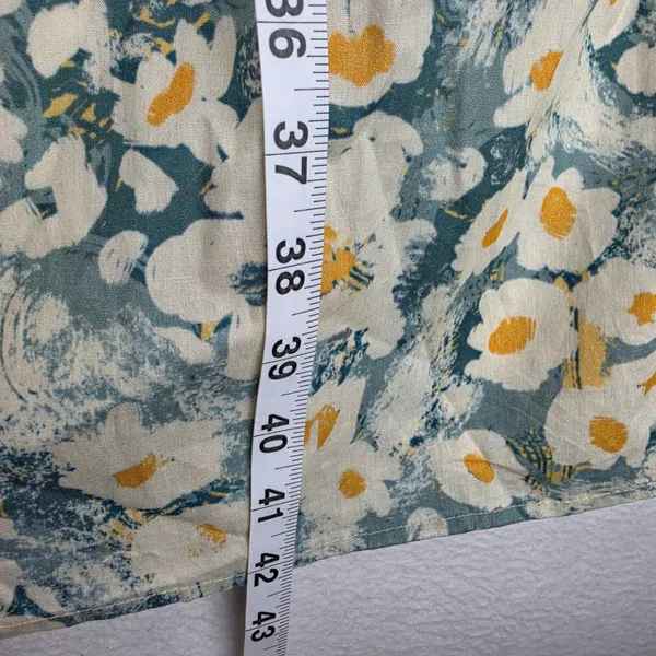 Bishop + Young NWT Aeries Halter Dress Lagos Print Floral Cotton Maxi Small - Image 10