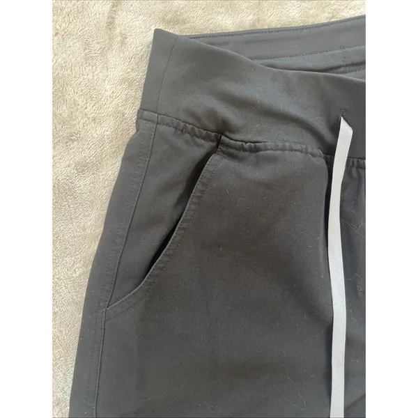 FIGS YOLA‎ Scrub Pants Women's XS Black Straight Leg Technical Collection - Image 10