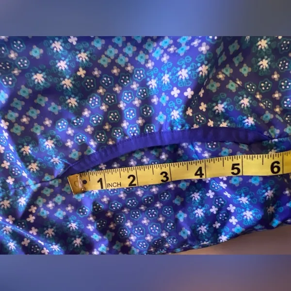 Columbia sportswear Rain Jacket Blue Stars Dots Flowers Hooded Lightweight - Image 6