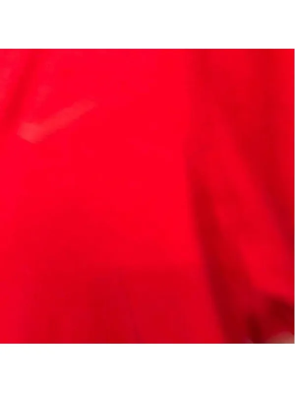 Nike Dri-FIT Red V-Neck Short Sleeve‎ Shirt - Image 3