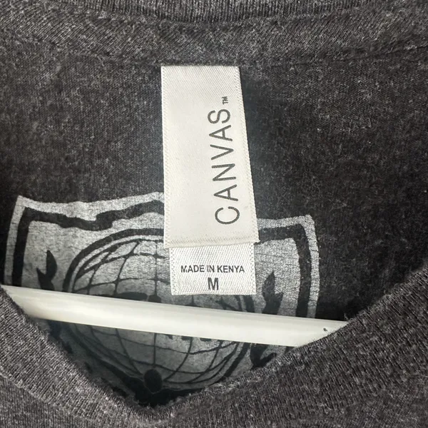 Canvas Lake Tahoe Grey T-Shirt Size M - Image 4