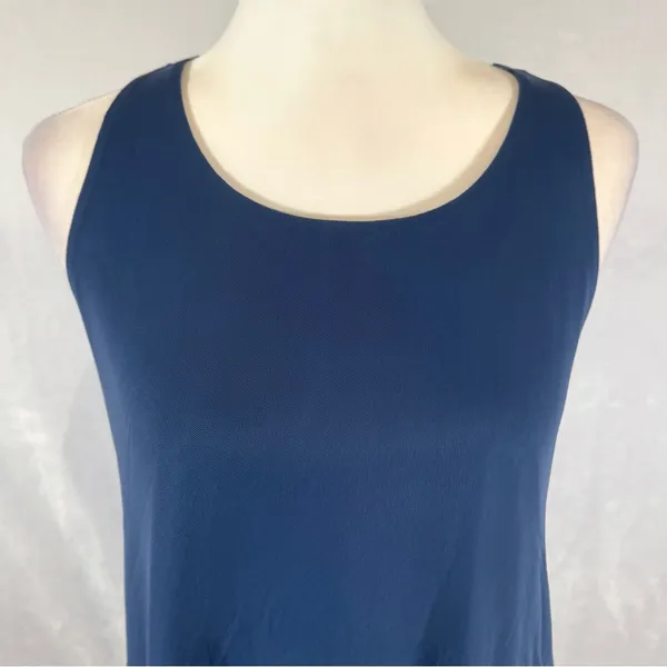 Oiselle Blue Mio Mesh Mini Active Dress in blue size 8 - Image 5