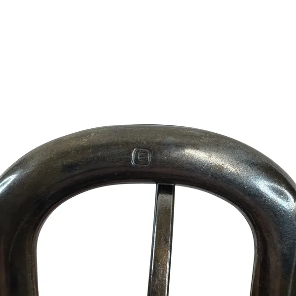 EXP Jeans Leather Belt Studded Whipstitch Brown Y2K Western‎ Grunge Small USA - Image 10
