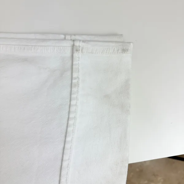 Madewell Low Slung Baggy Jeans Pure White Rigid Wide Leg Relaxed US 28 NWT - Image 16