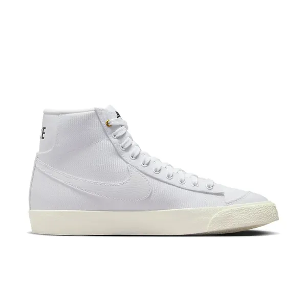 Nike Blazer Mid '77 Canvas "Triple White" (Women's US 8.5 / EUR 40) - DX5550-100 - Image 2