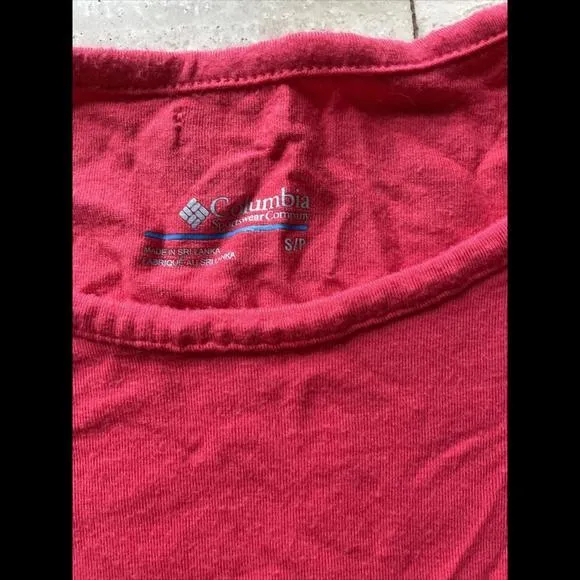 Columbia Sportswear‎ Womens Small Tank Top Coral Red - Image 2