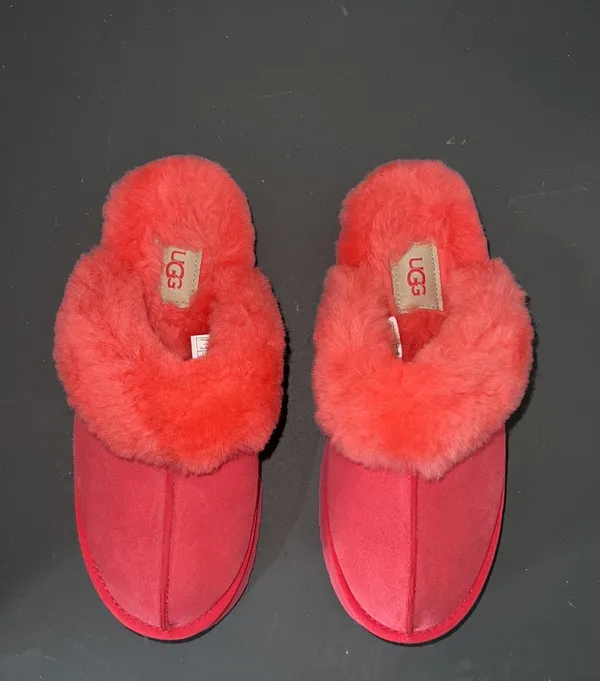 UGG Disquette Platform Slippers In Pink Glow - Image 3