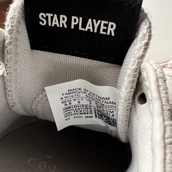 Converse Star Player 76 Sneaker with Gum Sole in Gray - Image 10