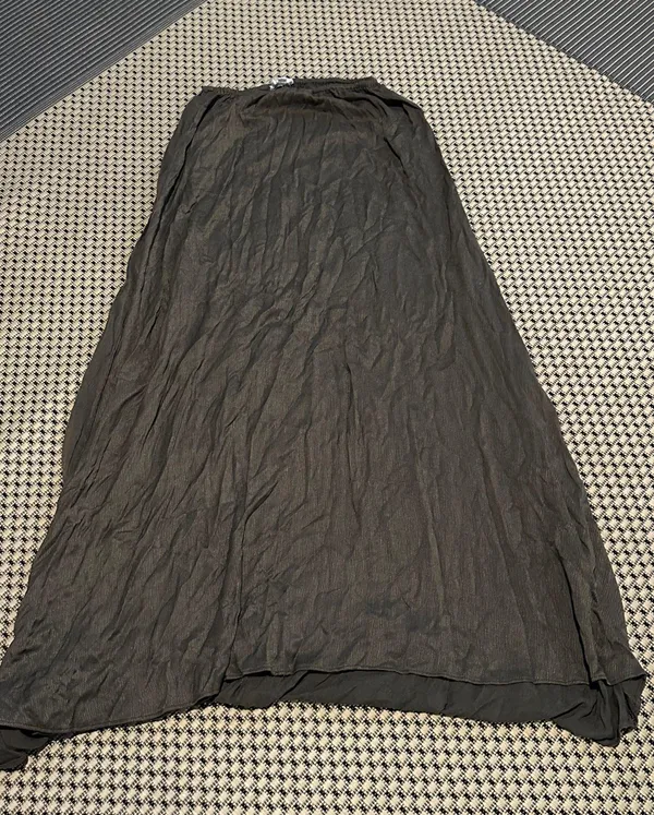 L'ATISTE Dark Green Maxi Skirt  - Image 2