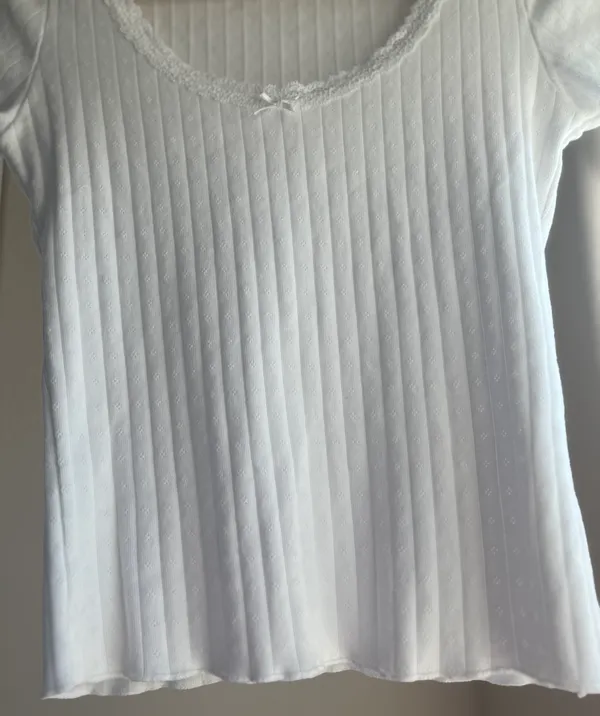 White Lace T - Image 2