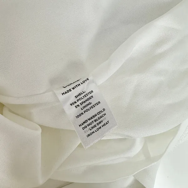 Lulus Social Sensation White Square Neck Mini Bodycon Dress Fitted Small NWT - Image 11