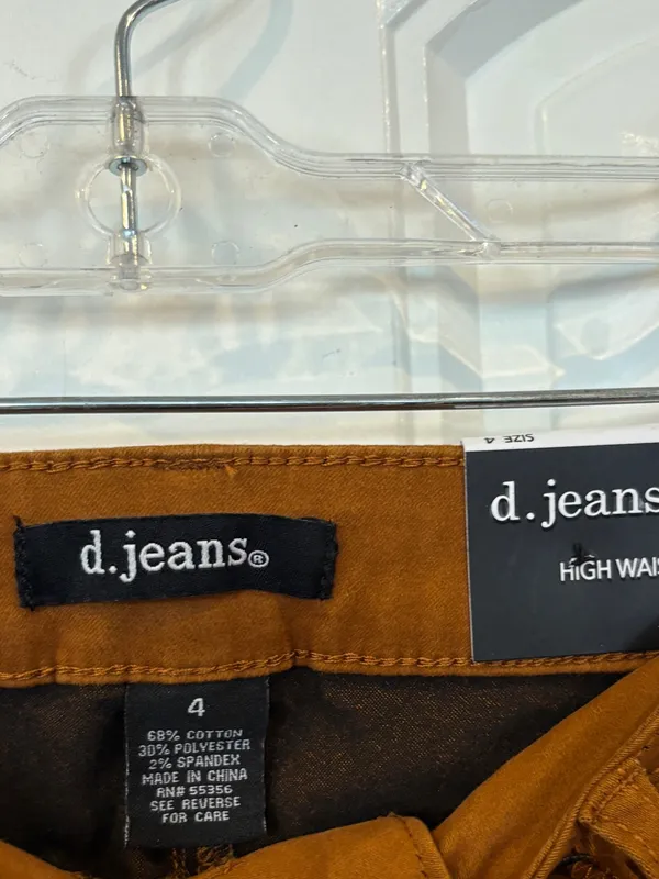 D. Jeans brown jeans size 4/27 - Image 5