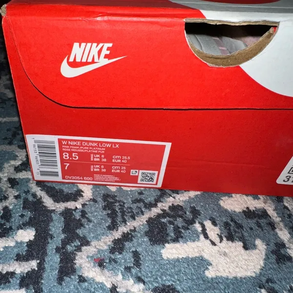 Nike Dunk Low Lx pink suede - Image 6