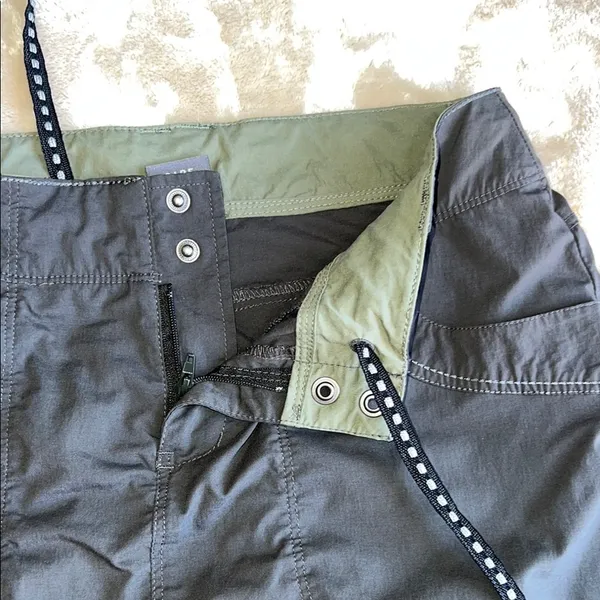 REI Mini‎ Skirt Womens Size 2 Lightweight Embroidered Gray Pockets - Image 8