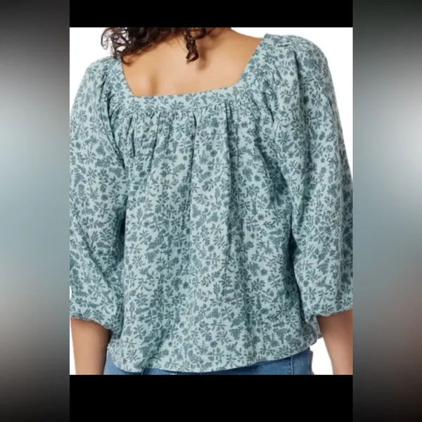 Union Bay Krystin Floral Boho Top. Size medium - Image 2