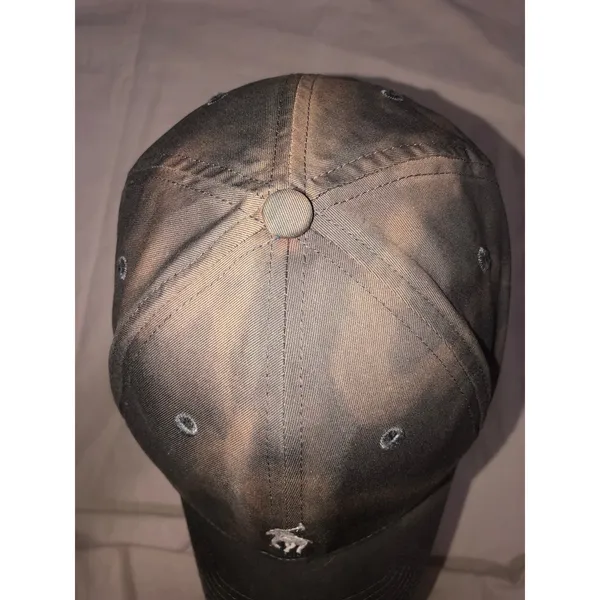 Ralph Lauren Polo Custom Dyed Baseball Cap Bleach Wash Camo Grunge Y2K Unisex - Image 6