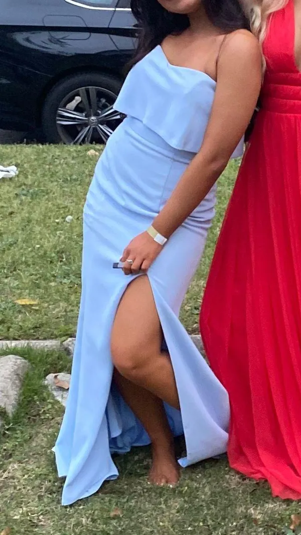 Dillard's Blue Formal Dress - Image 3