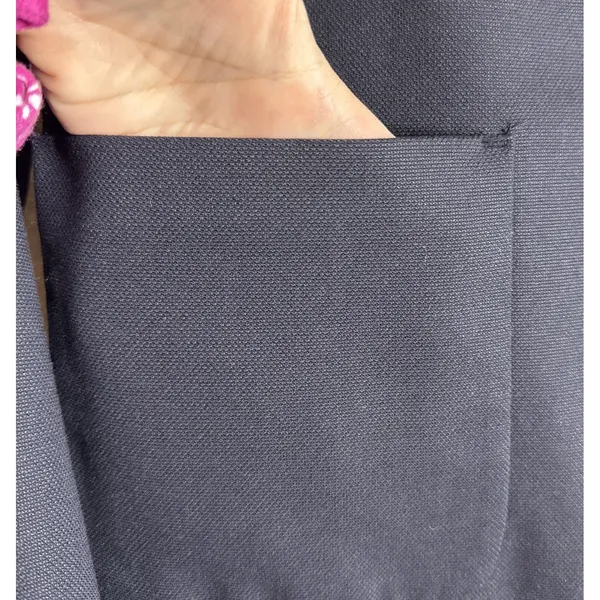 Gap Womens Size 0‎ Navy Blue Icon Blazer PQ Uniform Academia Preppy School NEW - Image 4