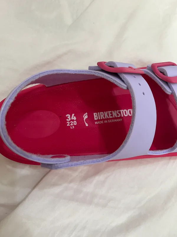 Birkenstock Mogami Birko - pink & purple - Image 3
