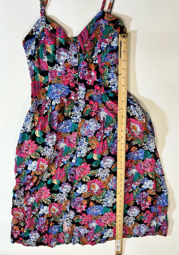 Rolla’s Eve Tapestry Floral Midi Dress With Pockets Size Medium - Image 7