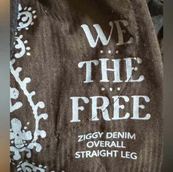 Free People WE THE FREE ZIGGY DENIM OVERALLS - Image 10