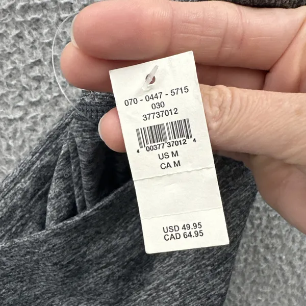 NWT Aerie Offline Warmup‎ Leggings Gray Athletic Athleisure Women's Medium x 27 - Image 4