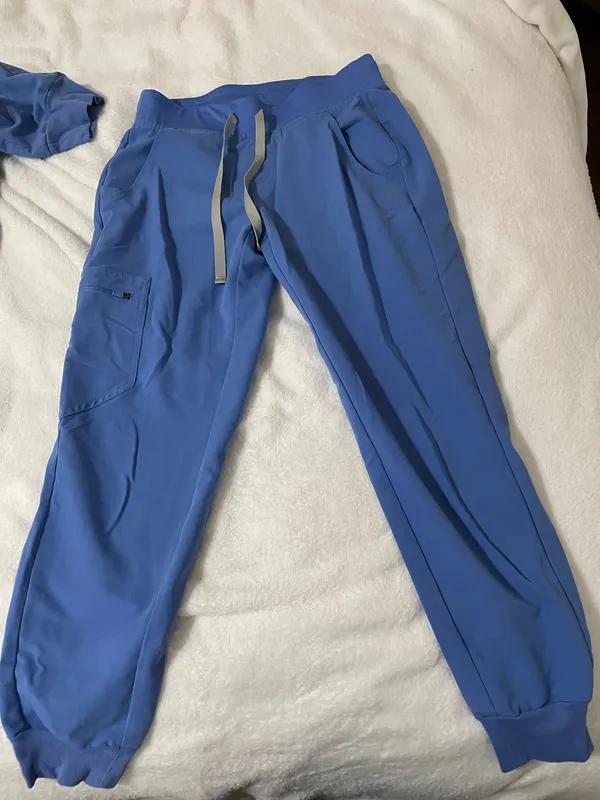 FIGS Scrub Pants Zamora Jogger Blue - Image 3
