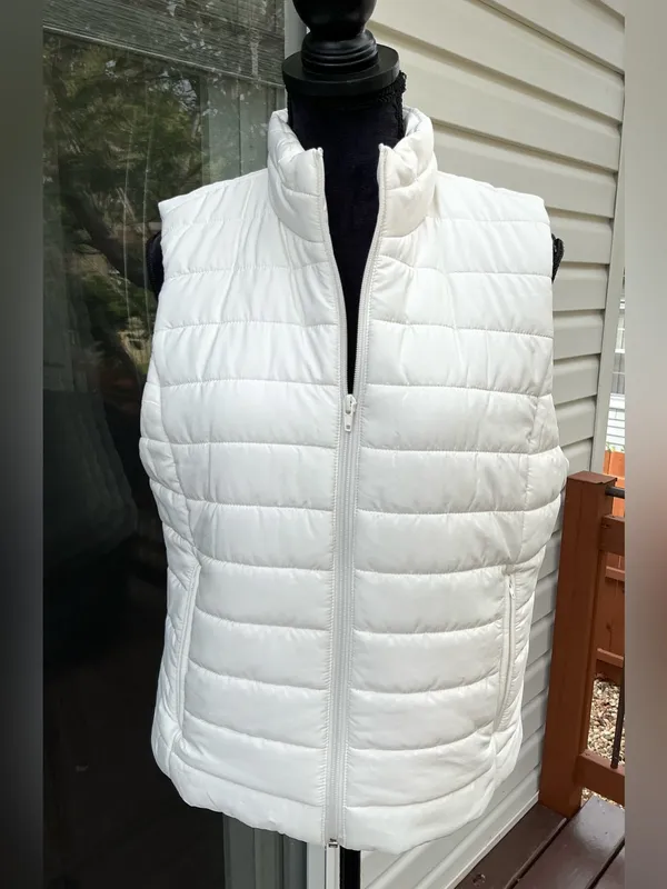 Women's Quilted Puffer Vest - Lightweight Zip Front 🍃🍂 - Image 6