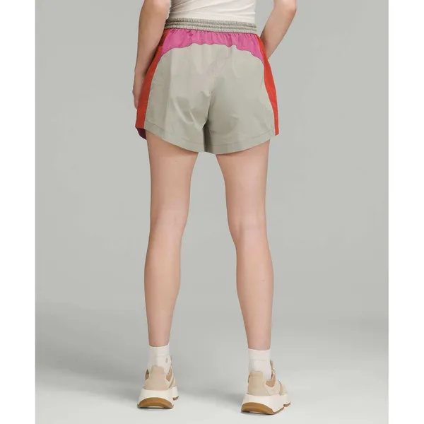 Lululemon Evergreen High Rise 4.5 Colorblock Shorts Hiking Running Gorpcore - Image 3