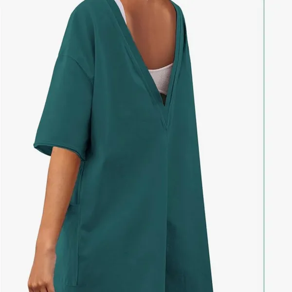 Green Jumpsuit with Pockets NWOT Size‎ XS - Image 2