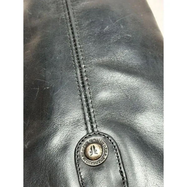 Frye Women's Melissa 3470412 Size 6B Black Riding Boots Leather Inside Zip NWOB - Image 9