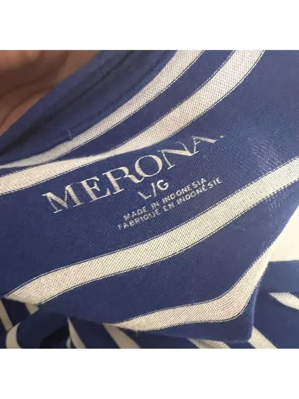 Merona striped tunic top Size‎ Large - Image 5